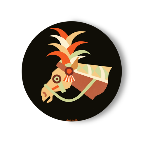 Animali Fantastici Horse Dinner Plate in Trunks, Travel and Home's Home and Art of Dining Art of Dining collections by Louis Vuitton (Product zoom)