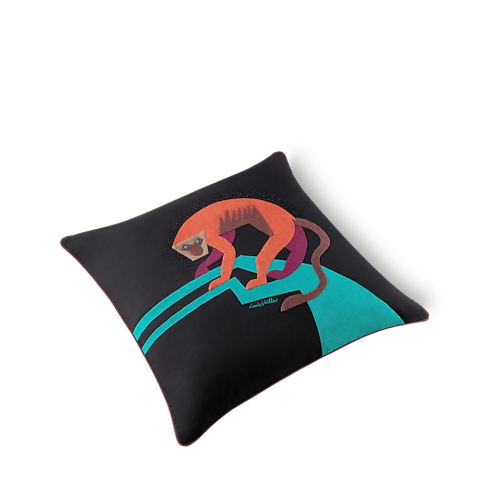 Animali Fantastici Monkey Cushion in Trunks, Travel and Home's Home and Art of Dining Home Textile collections by Louis Vuitton (Product zoom)