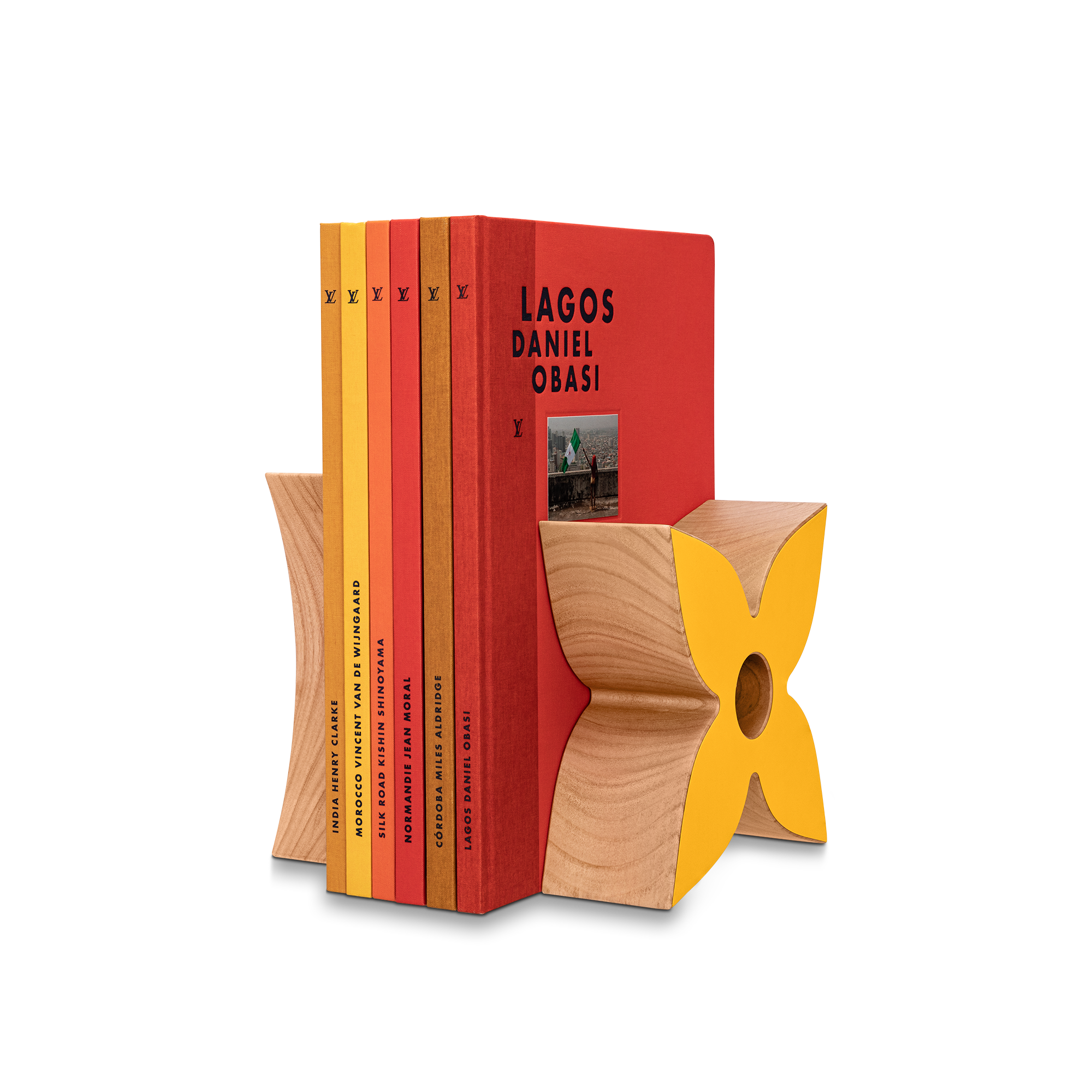 Annie Flower Bookend   in Trunks, Travel and Home