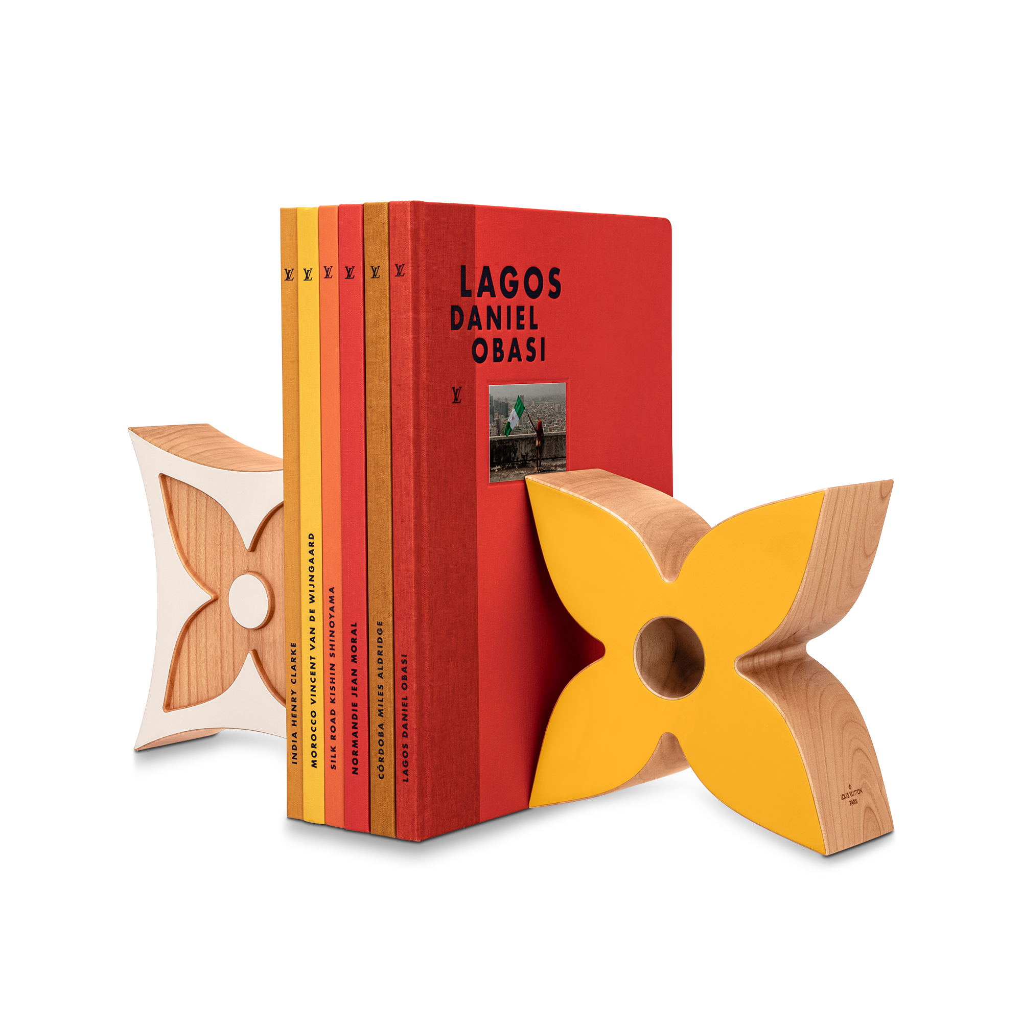 Annie Flower Bookend   in Trunks, Travel and Home