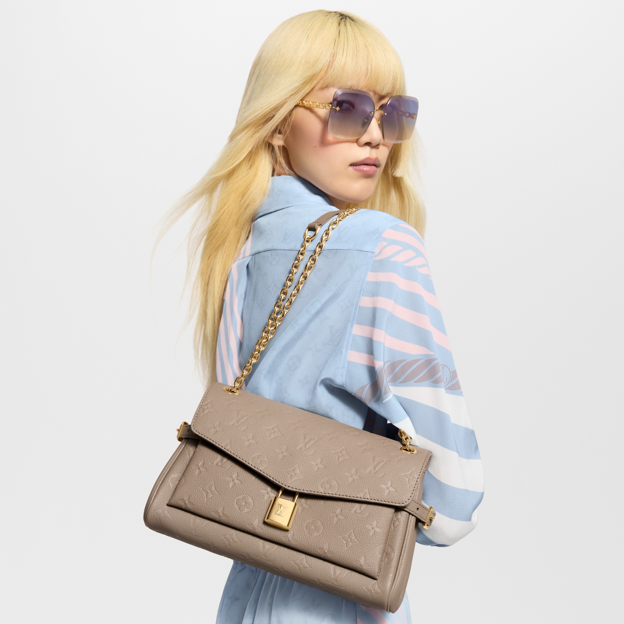 Anytime Flap Bag Monogram Empreinte Leather in Women