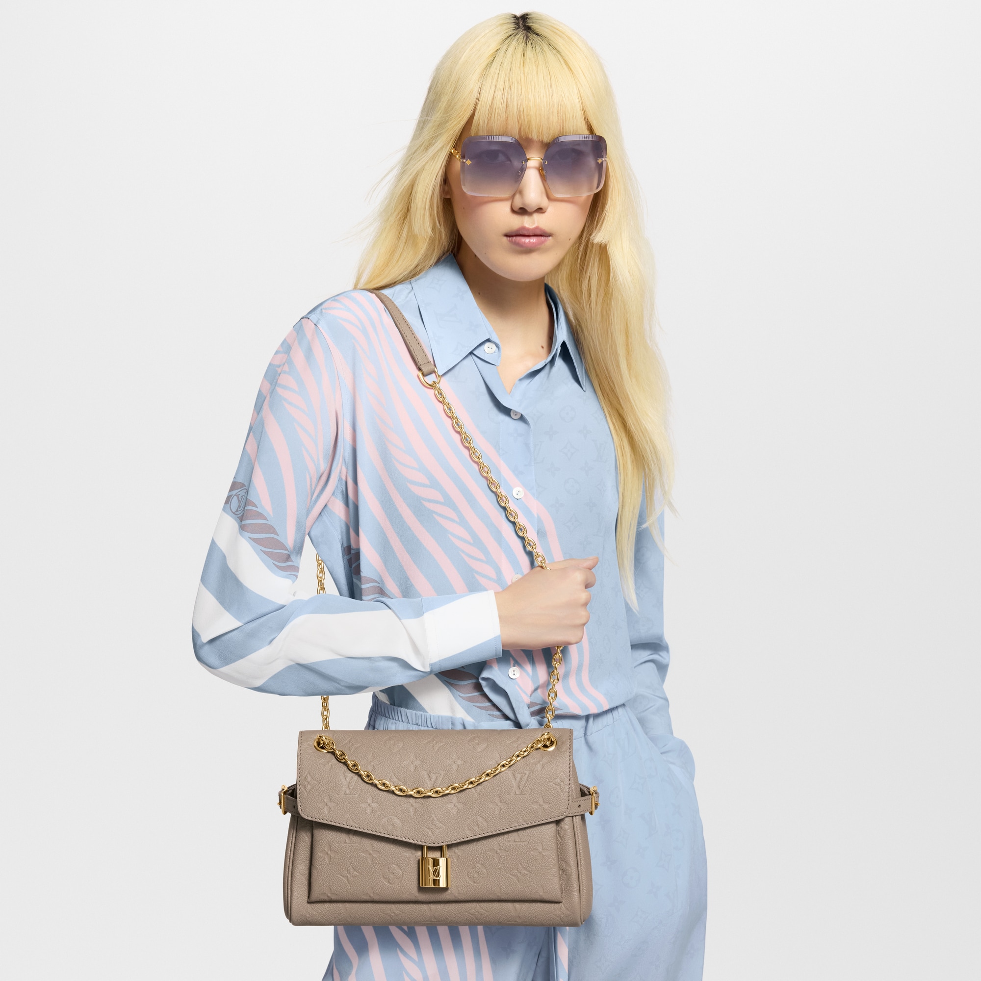 Anytime Flap Bag Monogram Empreinte Leather in Women