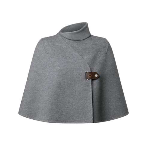 Asymmetrical Collar Cape in Women's Ready to Wear Coats and Jackets collections by Louis Vuitton (Product zoom)