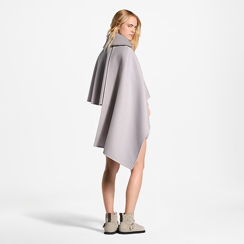 Asymmetrical Mahina Cape Coat in Women's Ready-to-Wear Coats and Jackets collections by Louis Vuitton (Product zoom)