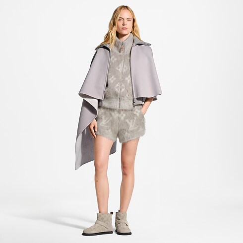 Asymmetrical Mahina Cape Coat in Women's Ready-to-Wear Coats and Jackets collections by Louis Vuitton (Product zoom)