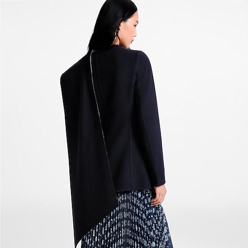 Asymmetrical Scarf Jacket in Women's Ready to Wear Coats and Jackets collections by Louis Vuitton (Product zoom)