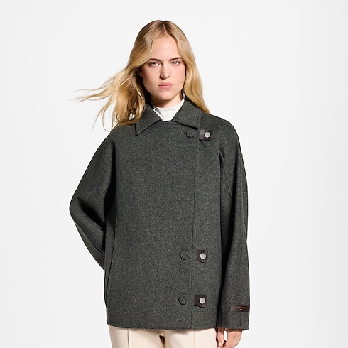 Asymmetrical Tab Coat in Women's Ready-to-Wear Coats and Jackets collections by Louis Vuitton (Product zoom)
