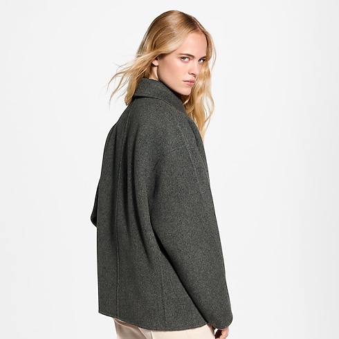 Asymmetrical Tab Coat in Women's Ready-to-Wear Coats and Jackets collections by Louis Vuitton (Product zoom)