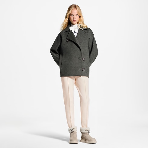 Asymmetrical Tab Coat in Women's Ready-to-Wear Coats and Jackets collections by Louis Vuitton (Product zoom)