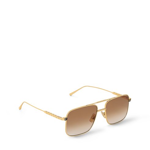 Attitude Light Large Pilot Sunglasses S00 in Men's Accessories Eyewear collections by Louis Vuitton (Product zoom)