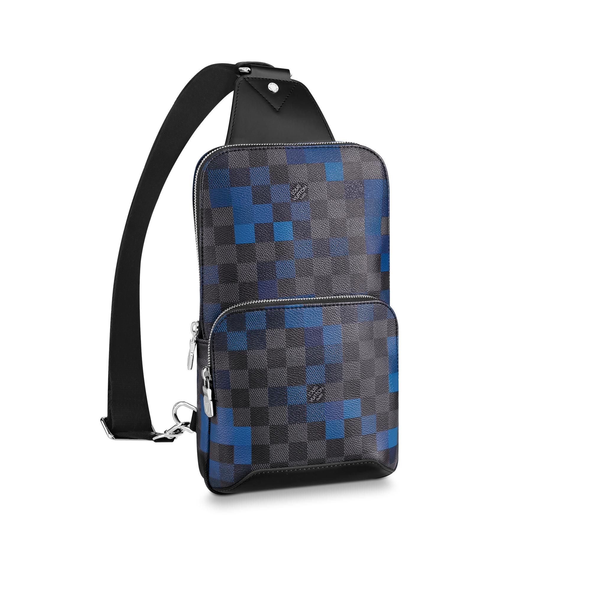 Avenue Sling Bag Damier Graphite Canvas - Men's Bags | LOUIS    