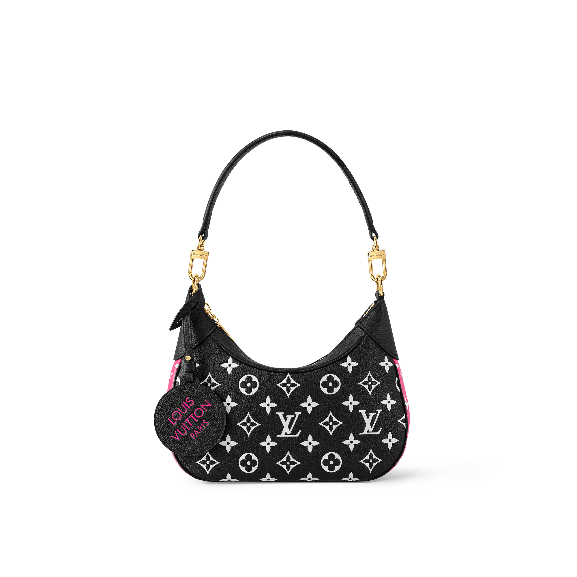 louis vuitton white and pink bag