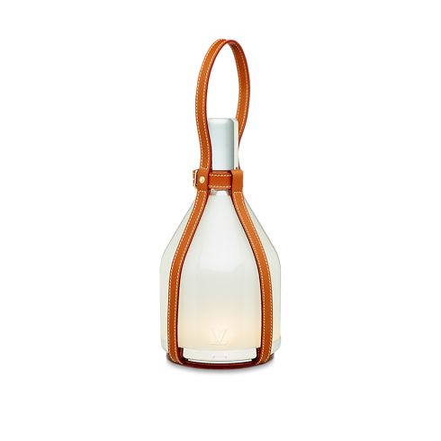 Bell Lamp By Edward Barber & Jay Osgerby Leather & Other material in Trunks, Travel and Home's Home and Art of Dining Objets Nomades - Furniture Collection collections by Louis Vuitton (Product zoom)