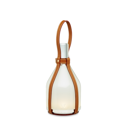 Bell Lamp By Edward Barber & Jay Osgerby Leather & Other material in Trunks, Travel and Home's Home and Art of Dining Objets Nomades - Furniture Collection collections by Louis Vuitton (Product zoom)