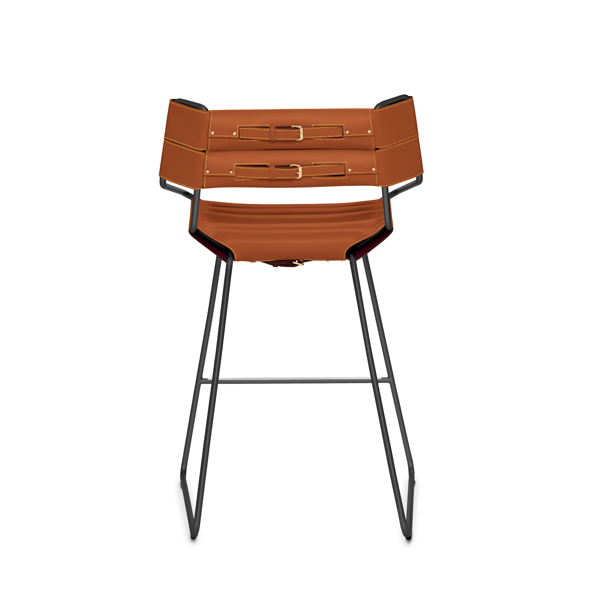 Belt Bar Stool By Atelier Oi  in Trunks, Travel and Home