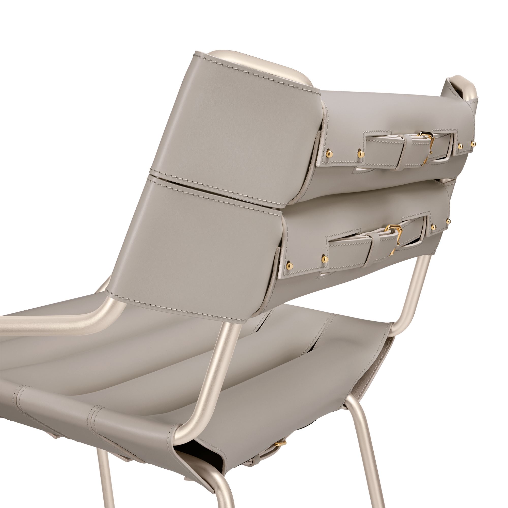 Belt Bar Stool Outdoor By Atelier Oï  in Trunks, Travel and Home