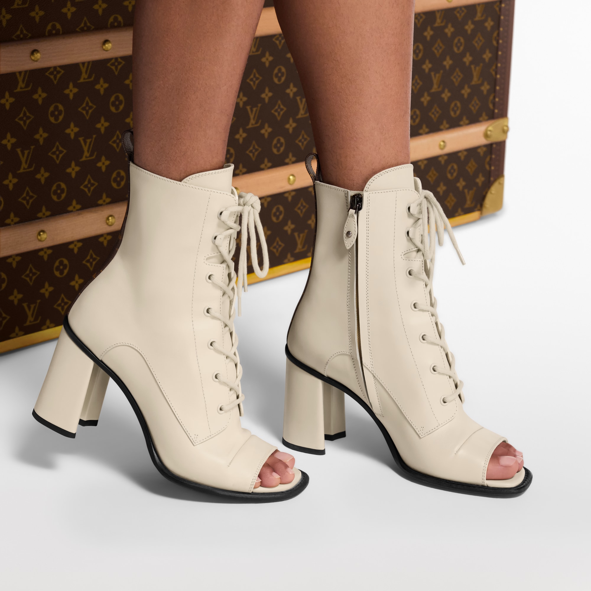 Berlin Open Toe Ankle Boot  in Women