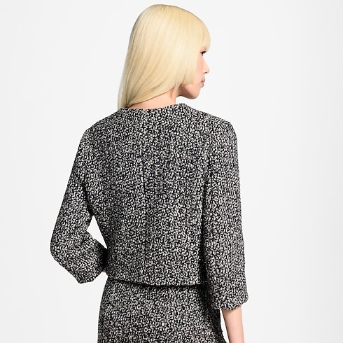 Bijoux Button Glitter Tweed Jacket in Women's Ready-to-Wear Coats and Jackets collections by Louis Vuitton (Product zoom)