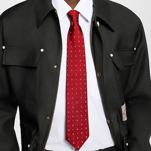 Blason Dots Tie S00 in Men's Accessories Ties and Pocket Squares collections by Louis Vuitton (Product zoom)