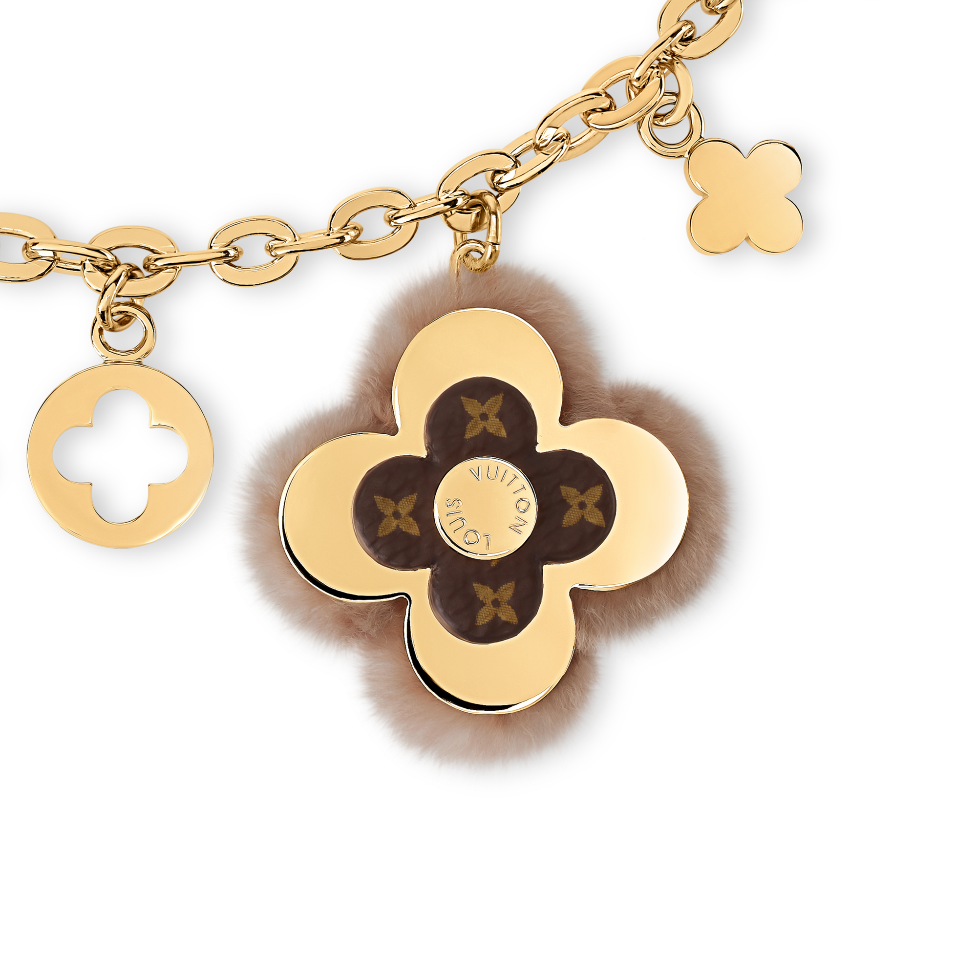 Blooming Flowers Chain Bag Charm S00 in Women