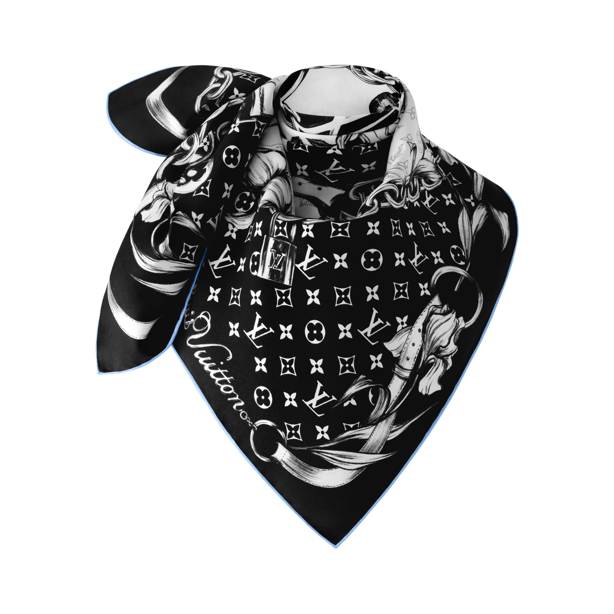 Blooming Monogram Square 90 S00 in Women