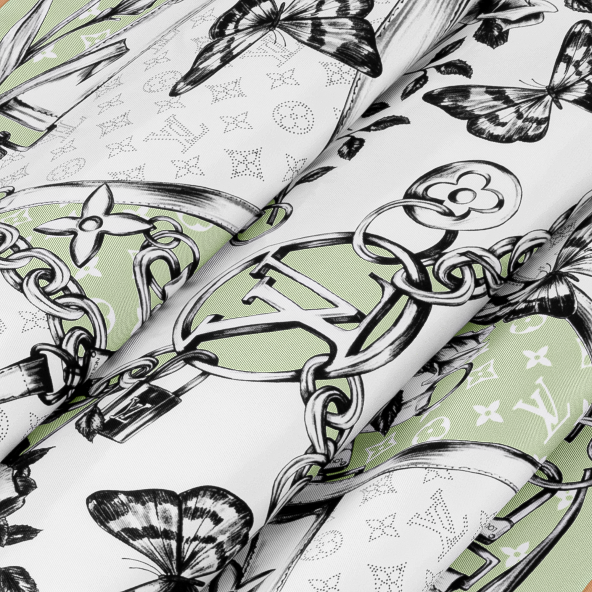 Blooming Monogram Square 90 S00 in Women