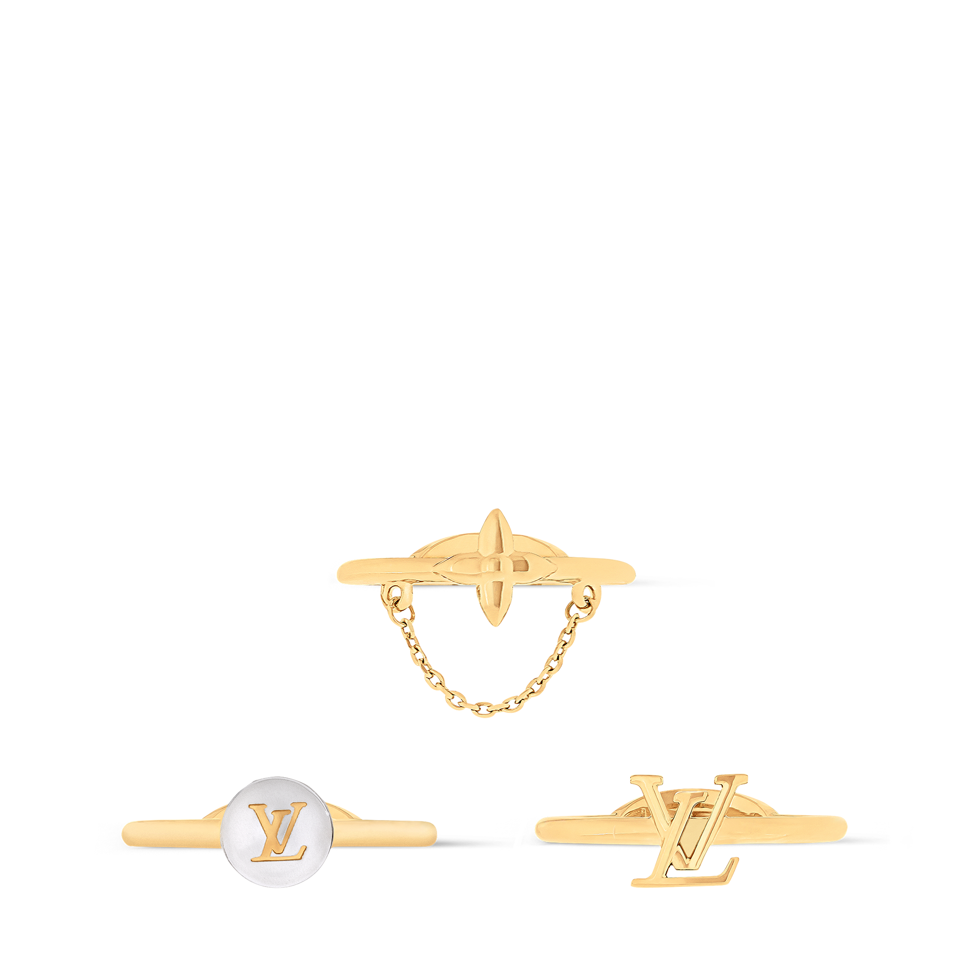 Blooming Pearls Ring Set S00 in Women