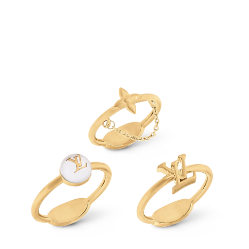 Blooming Pearls Ring Set S00 in Women's Fashion Jewelry Rings collections by Louis Vuitton (Product zoom)