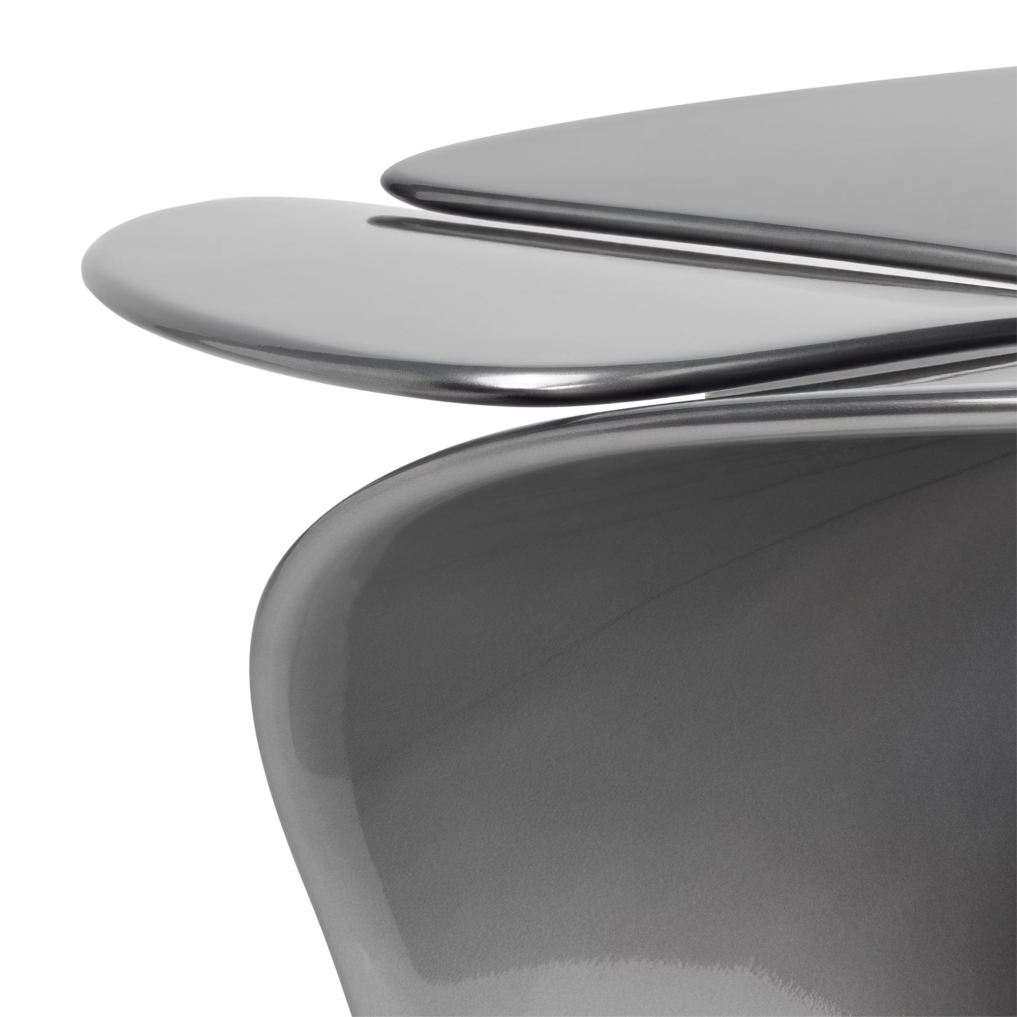 Blossom Stool Metallic By Tokujin Yoshioka Carbon Fiber in Trunks, Travel and Home