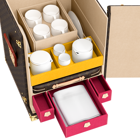 Boîte Afternoon Tea Monogram Canvas in Trunks, Travel and Home's Trunks and Boxes Boxes collections by Louis Vuitton (Product zoom)