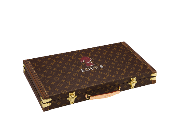 Boîte Jeu Echecs Monogram Canvas in Trunks, Travel and Home