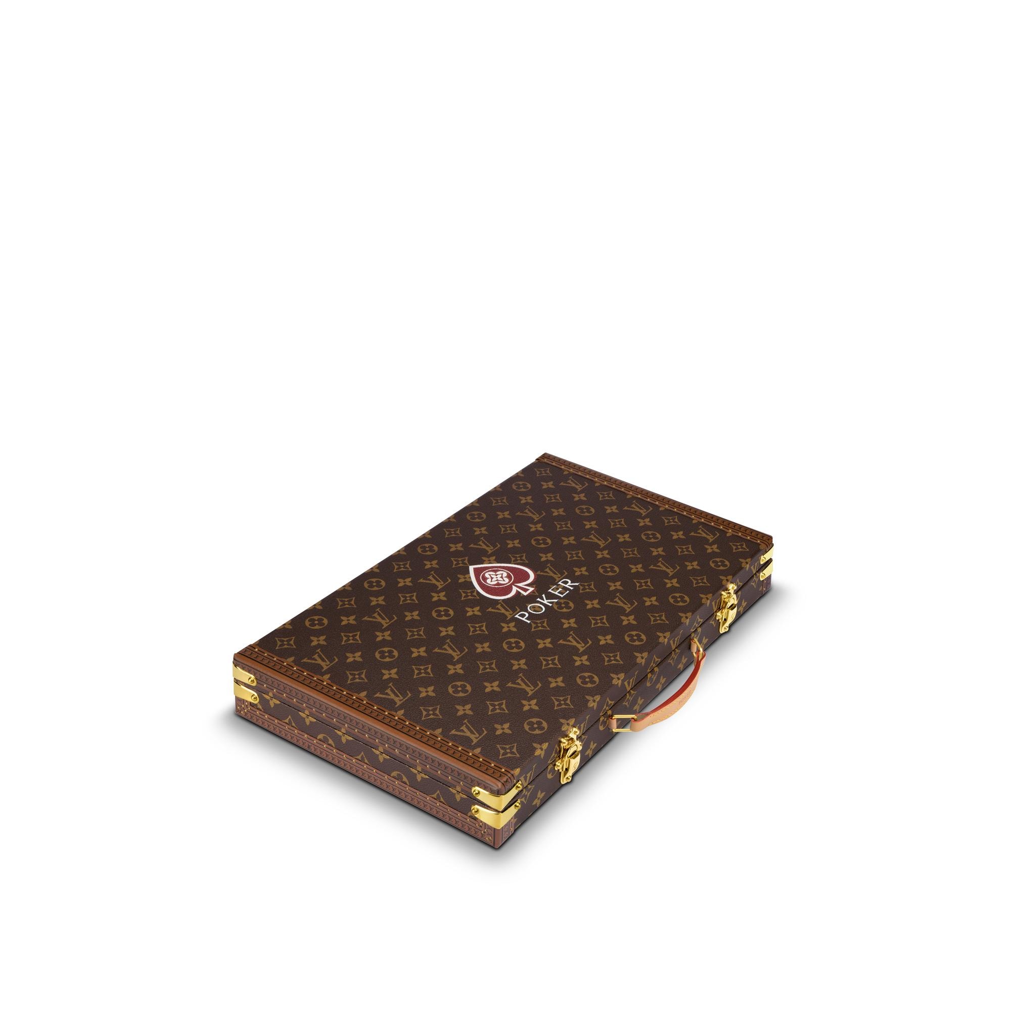 Boîte Jeu Poker Monogram Canvas in Trunks, Travel and Home