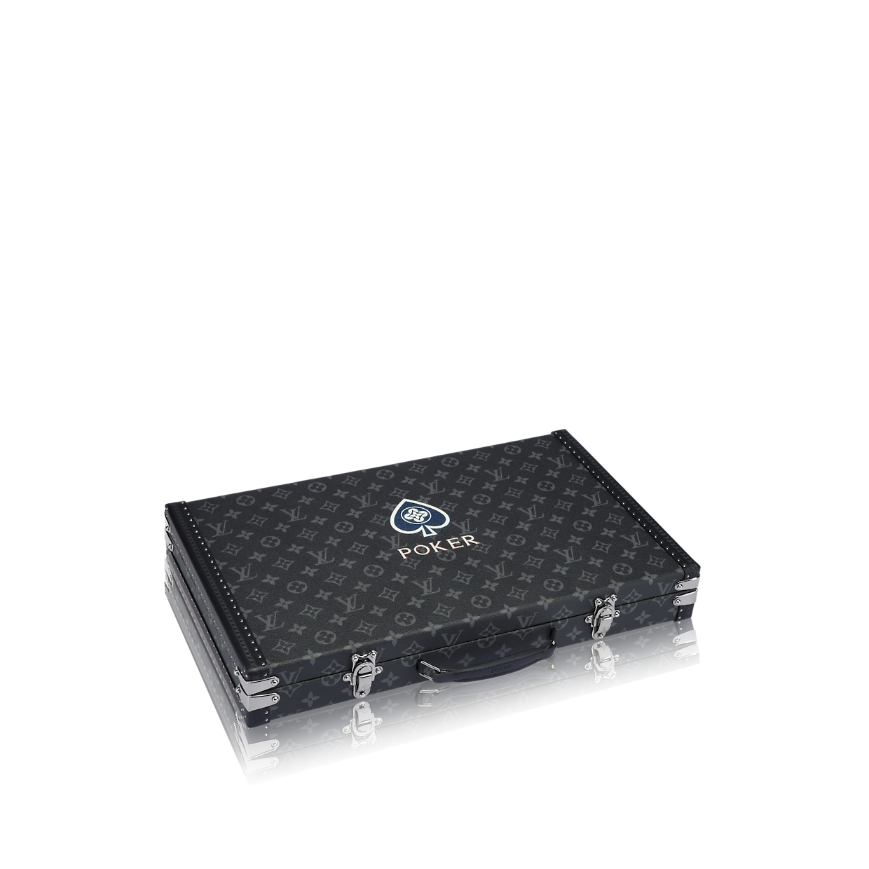 Boîte Jeu Poker Monogram Eclipse Canvas in Men