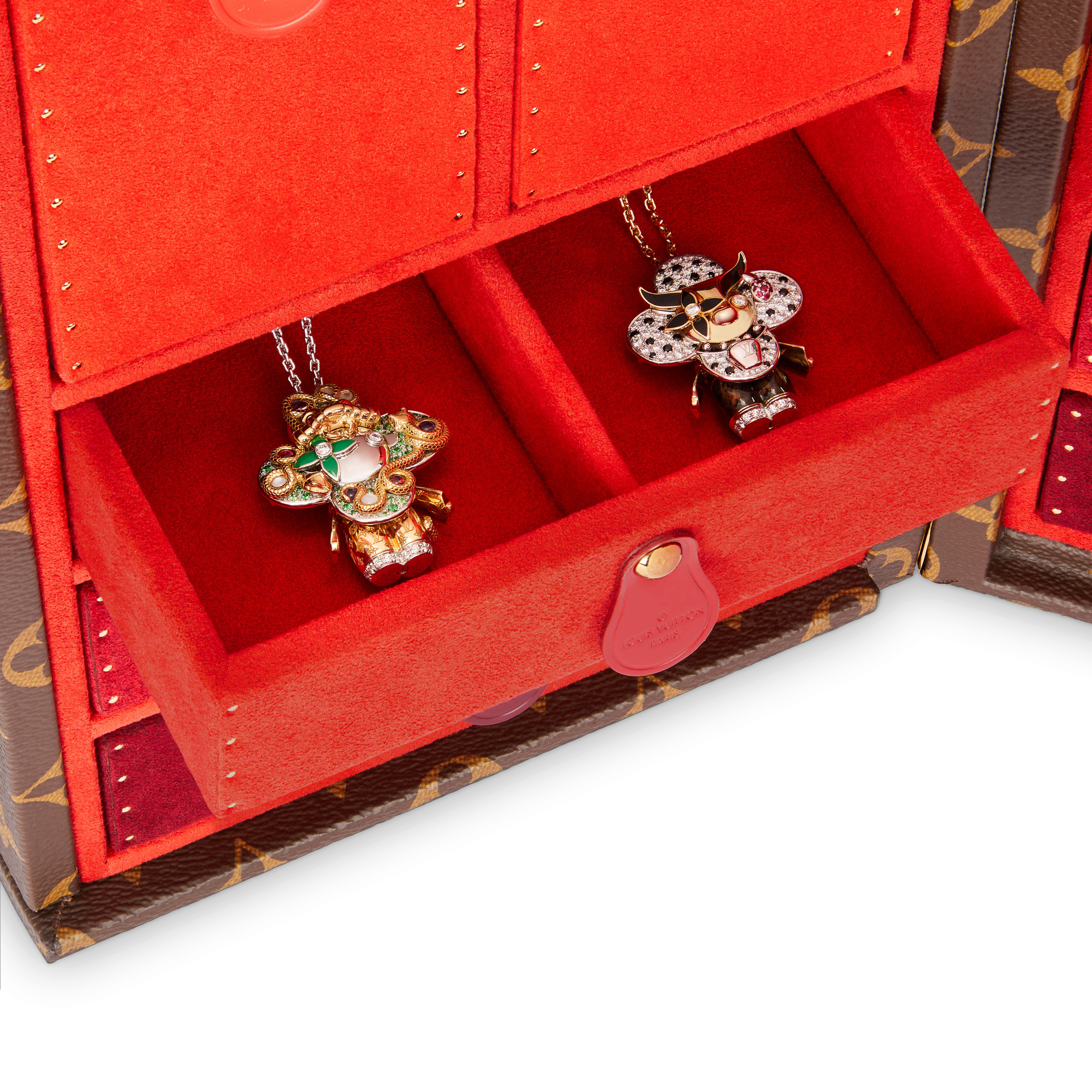 Boîte Joaillerie Vivienne Zodiac Monogram Canvas in Trunks, Travel and Home