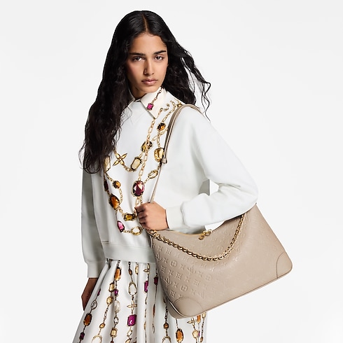 Boulogne GM Monogram Empreinte Leather in Women's Handbags All Handbags collections by Louis Vuitton (Product zoom)