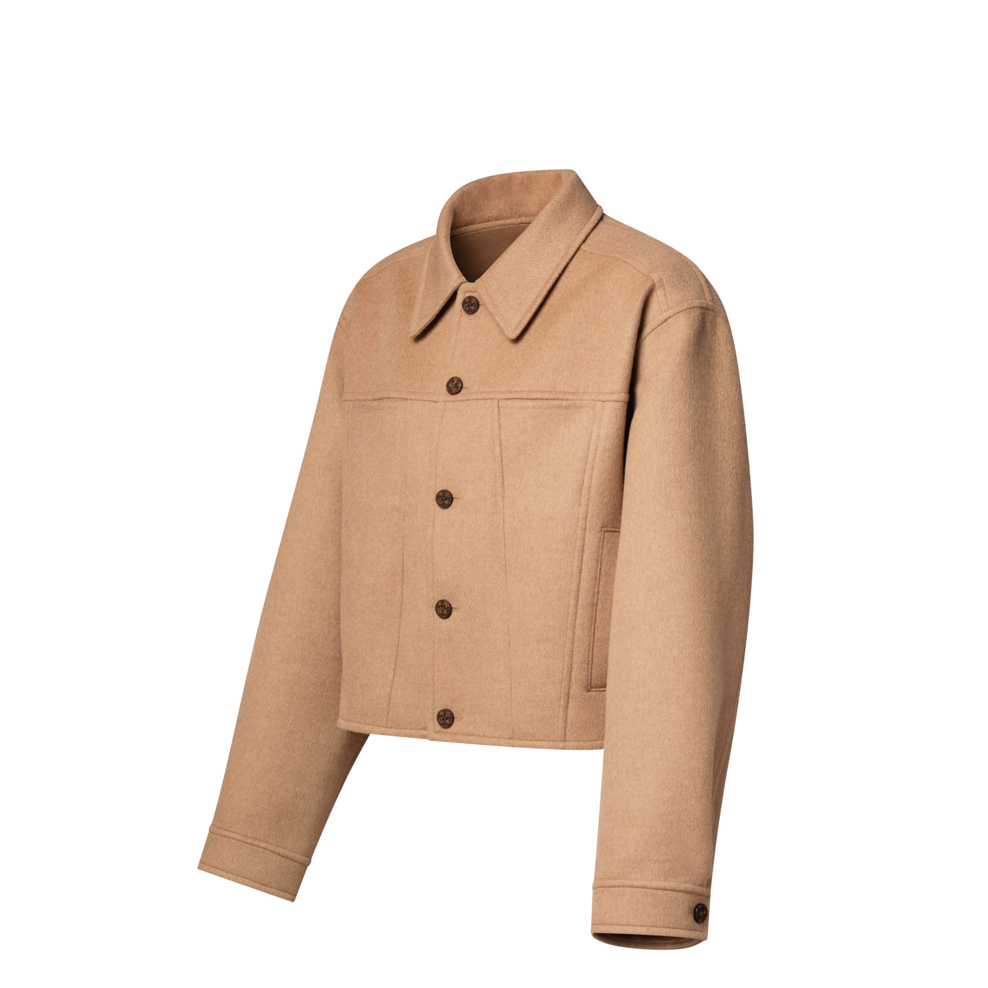 Boxy Camel Jacket  in Women