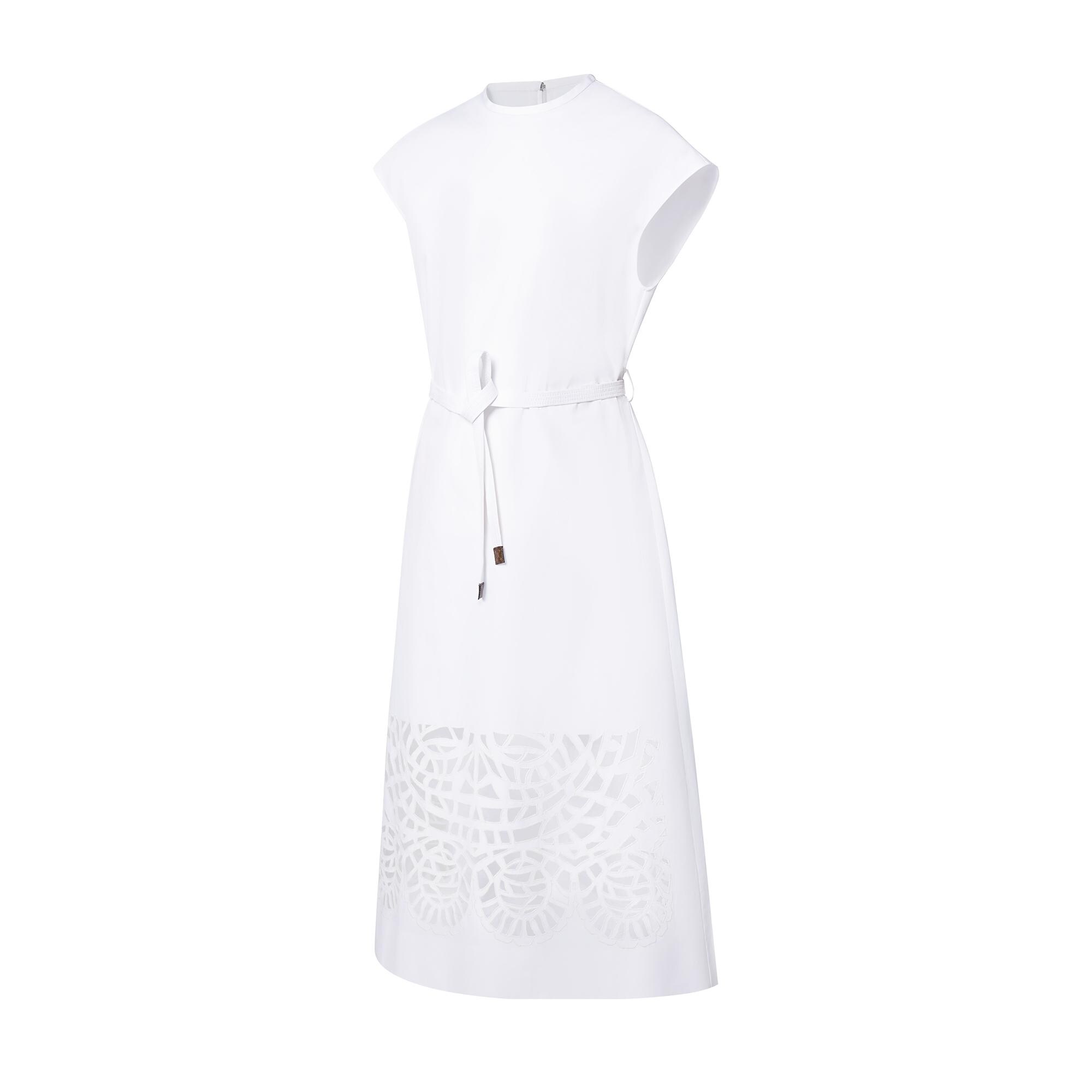 Broderie Anglaise Midi Dress - Ready to Wear | LOUIS VUITTON
