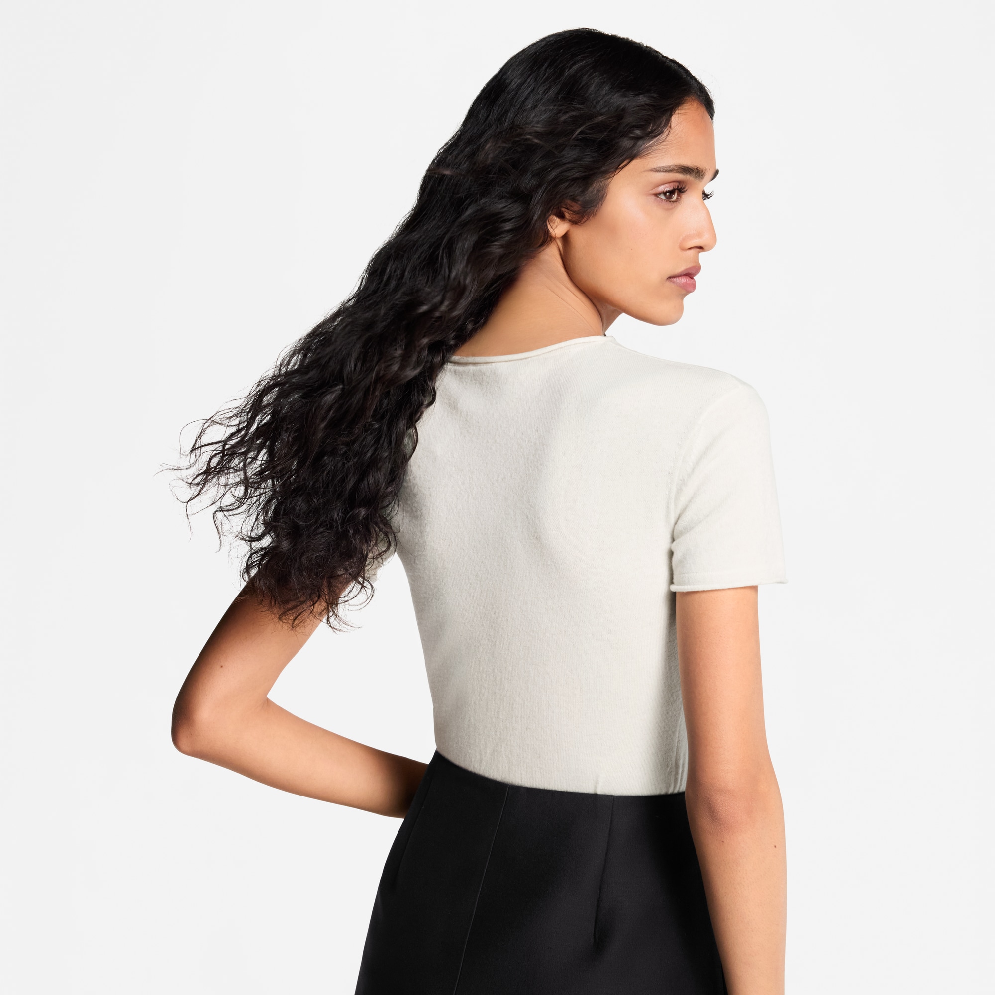 Brushed Signature Knit Top  in Women