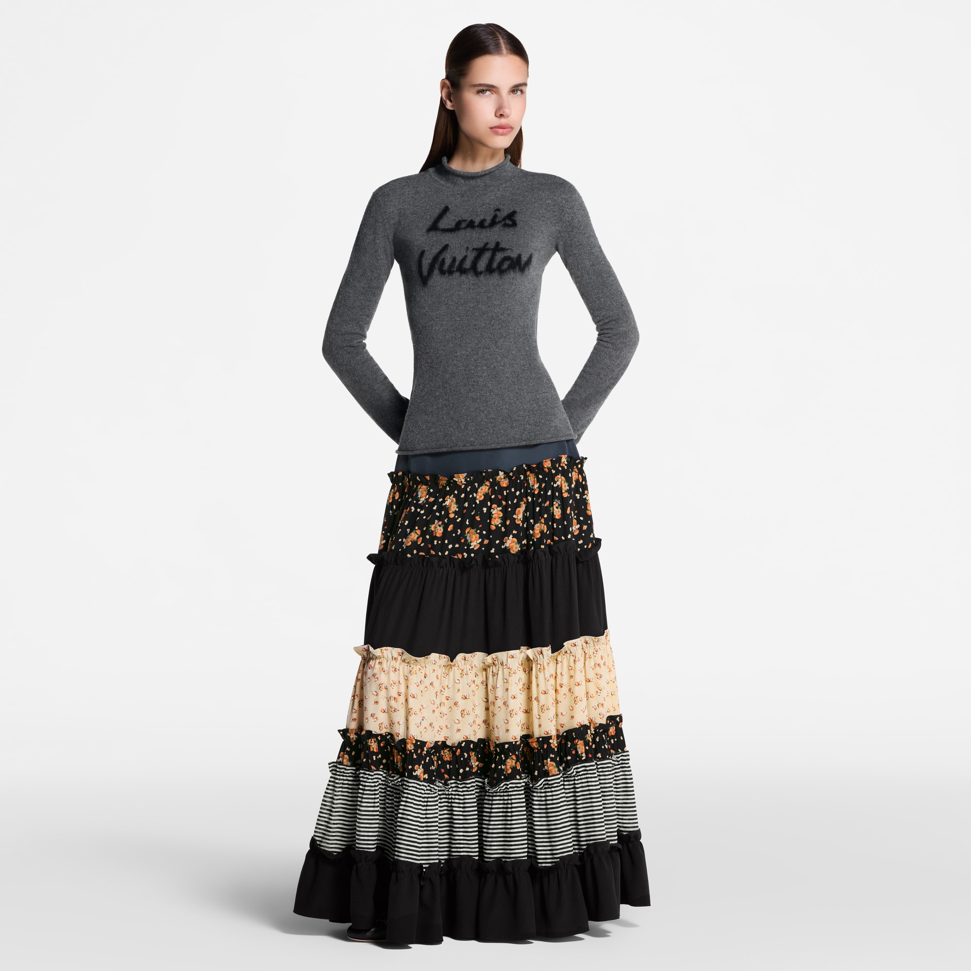 Brushed Signature Pullover  in Women