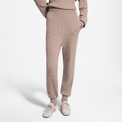 Cable Knit Jogging Pants in Women's Ready-to-Wear Knitwear collections by Louis Vuitton (Product zoom)