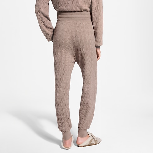Cable Knit Jogging Pants in Women's Ready-to-Wear Knitwear collections by Louis Vuitton (Product zoom)