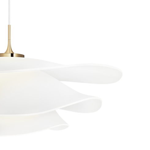 Capeline Lamp Suspension PM By Marcel Wanders in Trunks, Travel and Home's Home and Art of Dining Decoration collections by Louis Vuitton (Product zoom)