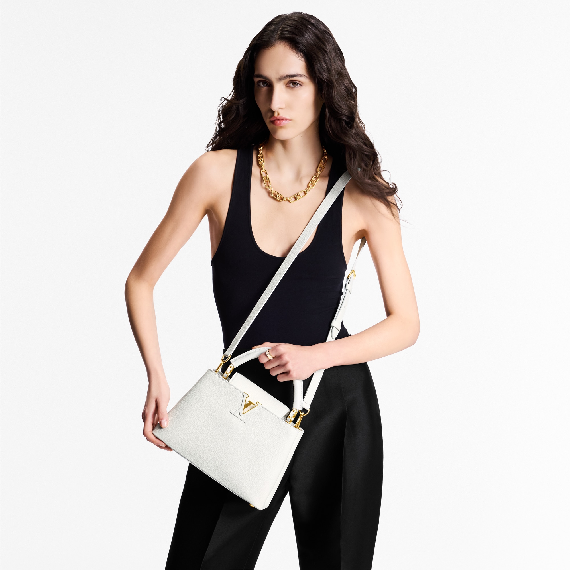 Capucines BB Taurillon Leather in Women