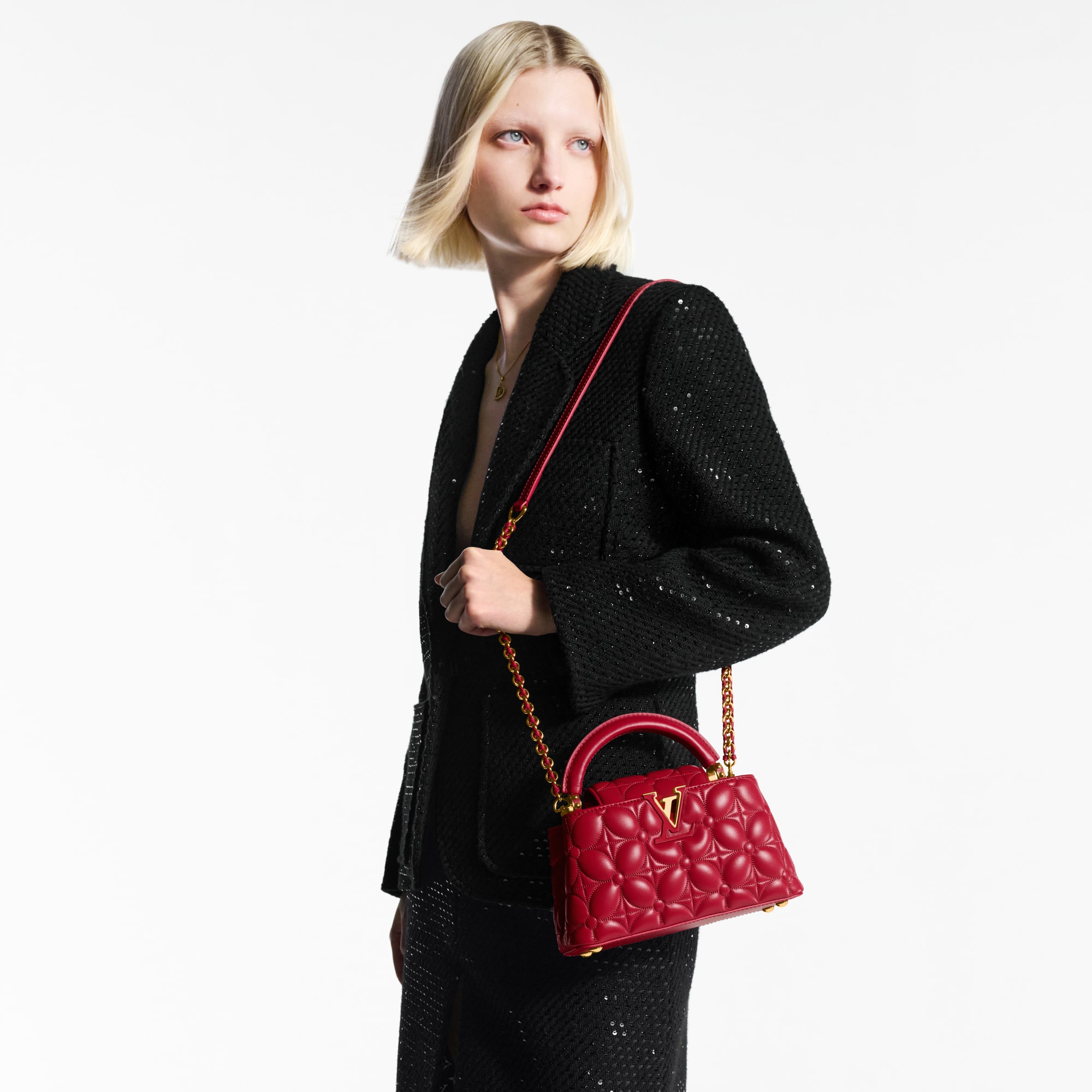 Capucines East-West Mini Capucines in Women