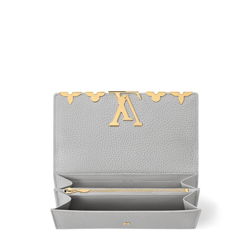 Capucines Long Wallet Capucines in Women's Wallets and Small Leather Goods Compact and Long Wallets collections by Louis Vuitton (Product zoom)