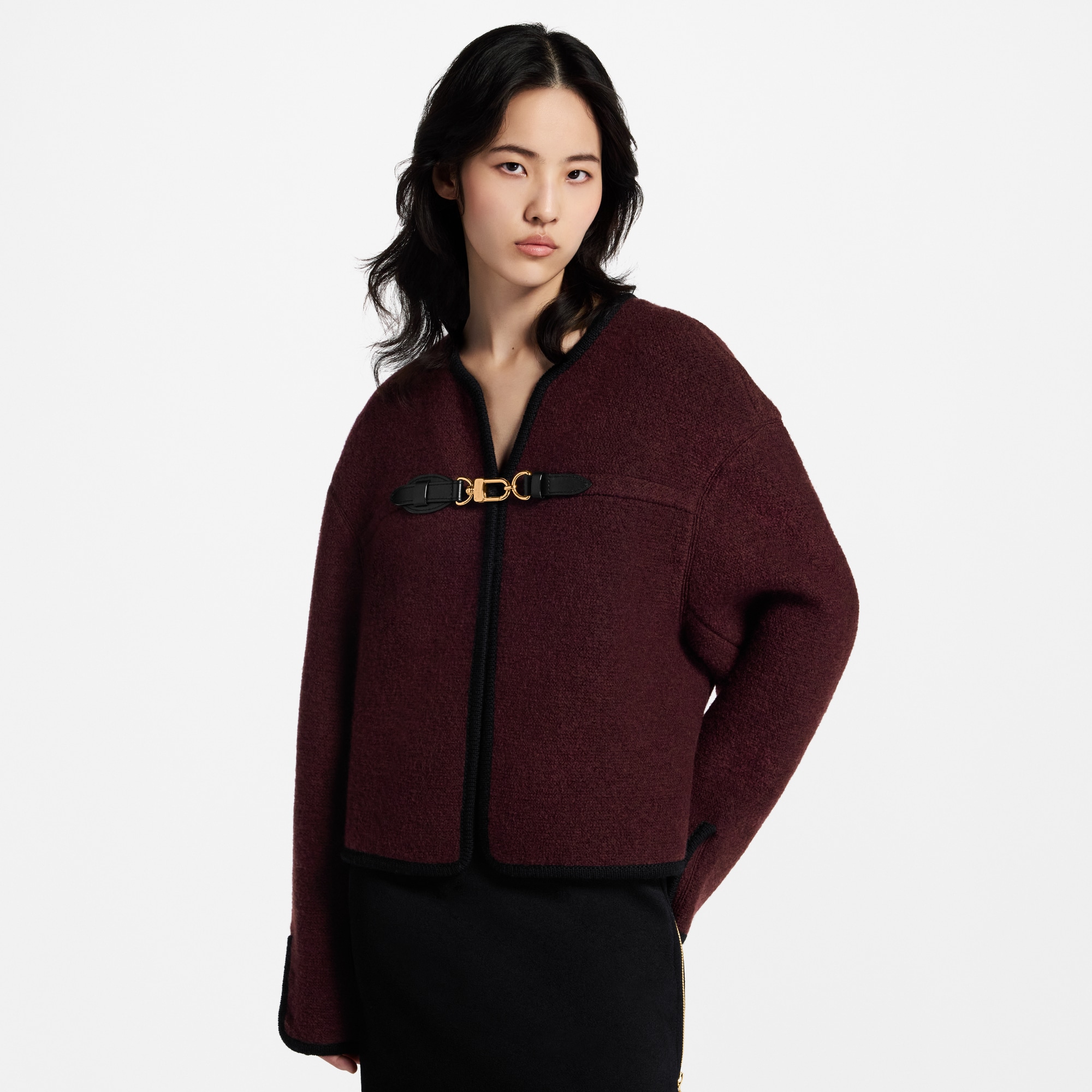 Carabiner Clip Boxy Jacket  in Women