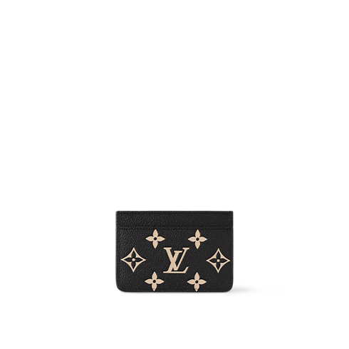 Card Holder Bicolor Monogram Empreinte Leather in Women's Wallets and Small Leather Goods All Wallets and Small Leather Goods collections by Louis Vuitton (Product zoom)