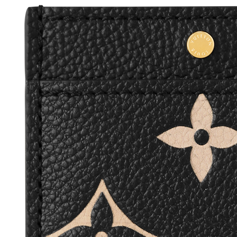 Card Holder Bicolor Monogram Empreinte Leather in Women's Wallets and Small Leather Goods All Wallets and Small Leather Goods collections by Louis Vuitton (Product zoom)