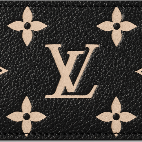 Card Holder Bicolor Monogram Empreinte Leather in Women's Wallets and Small Leather Goods All Wallets and Small Leather Goods collections by Louis Vuitton (Product zoom)