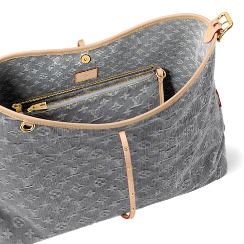 CarryAll MM Monogram Denim in Women's Handbags All Handbags collections by Louis Vuitton (Product zoom)